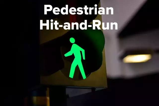 Pedestrian Hit And Run