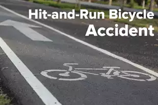 BICYCLE HIT AND RUN CRASH