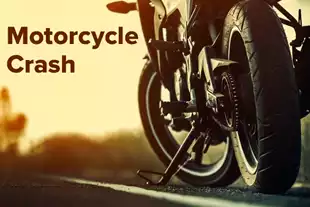 Motorcycle crash