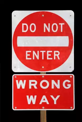 wrong way crash