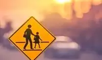 Pedestrian Accident Poster.