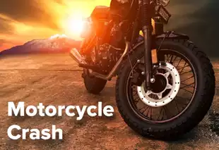 Motorcycle crash