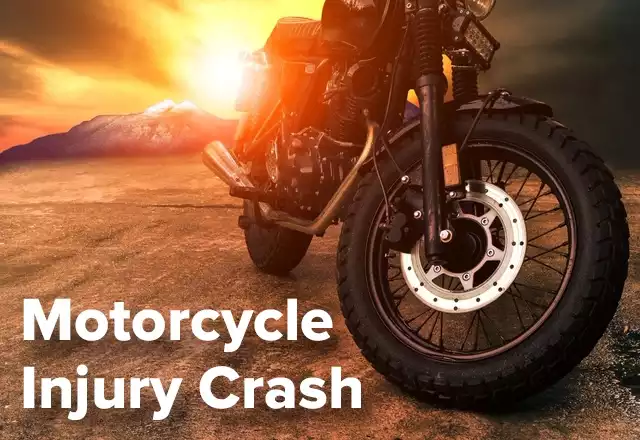 motorcycle injury crash
