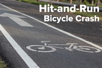 BICYCLE HIT AND RUN CRASH